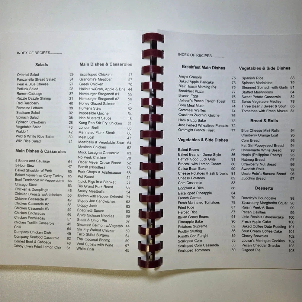 Winfield Illinois Methodist Church 75th Anniversary Cookbook‎ 2004 Spiral Bound